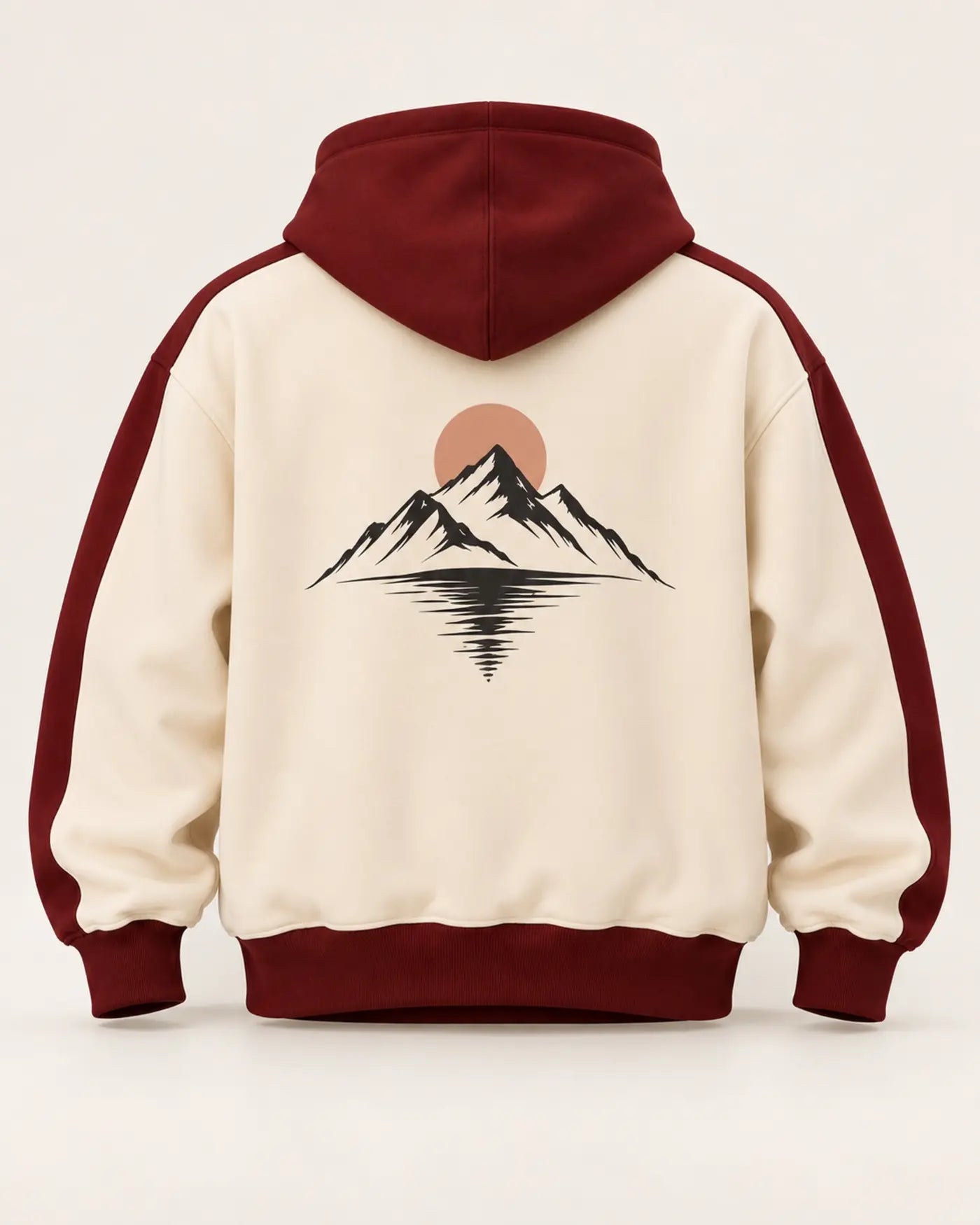 Peace Hoodie back studio view